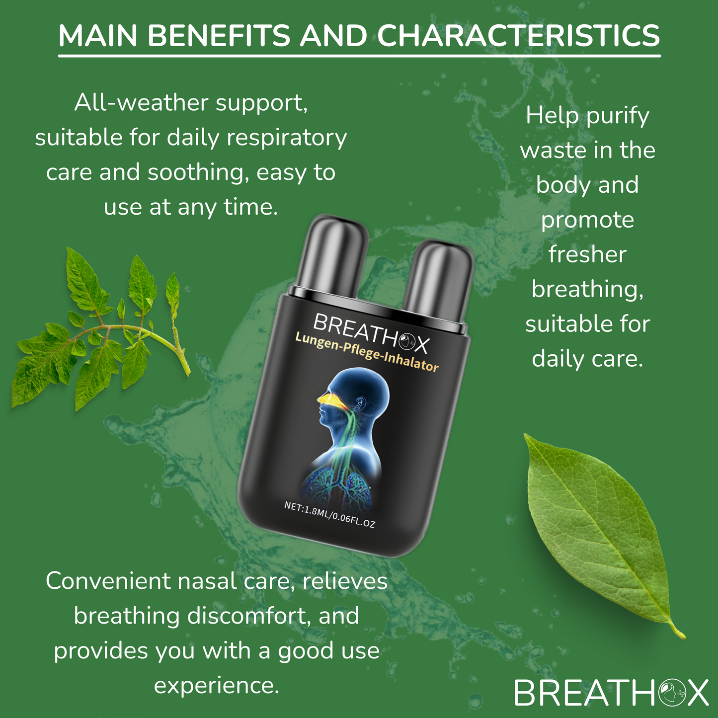 FreshFlow Herbal Inhaler